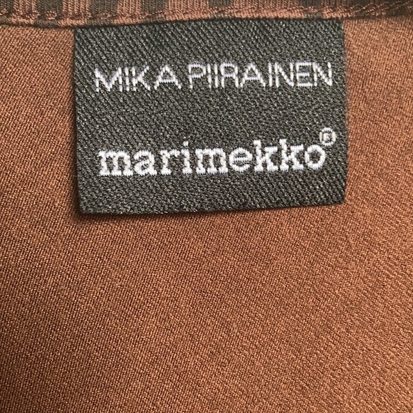 Mika Piirainen tie waist ruffle sleeve dress size M/L soft material - Picture 2 of 5